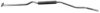 OPEL 852422 Middle Silencer
